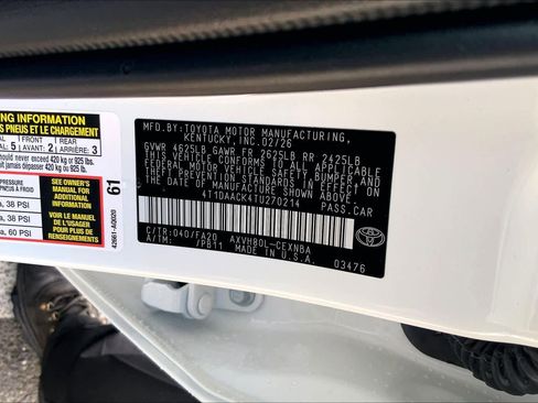 New 2026 Toyota Camry LE image 22