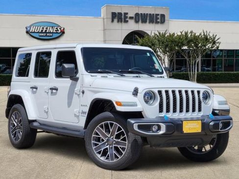 Certified 2023 Jeep Wrangler Unlimited Sahara w/ Cold Weather Group AWD/4WD image 1