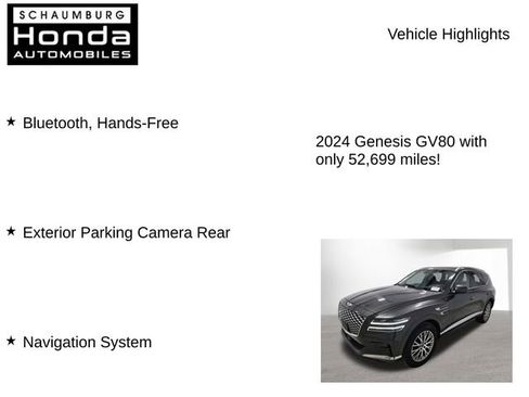 Used 2024 Genesis GV80 2.5T image 7