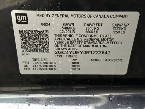 Certified 2024 Chevrolet Silverado 3500 LTZ w/ LTZ Premium Package image 38