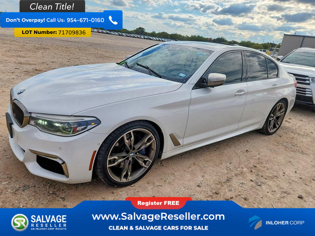 Used 2018 BMW M550i xDrive AWD/4WD image 1