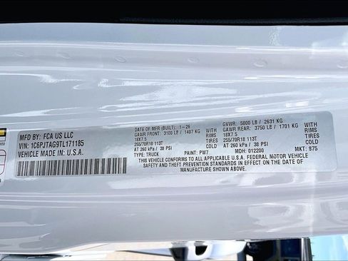 New 2026 Jeep Gladiator Sport image 35