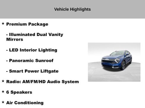 Certified 2025 Kia Sportage EX w/ Premium Package image 19