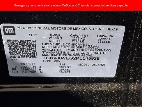 Used 2023 Chevrolet Equinox RS AWD/4WD image 24