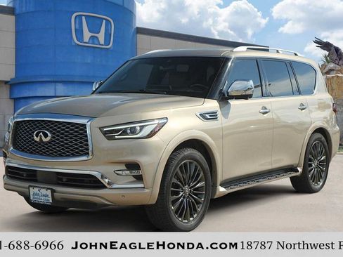 Used 2023 INFINITI QX80 Sensory w/ Cargo Package RWD image 1