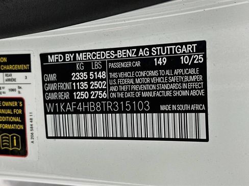 Certified 2026 Mercedes-Benz C 300 4MATIC Sedan image 32