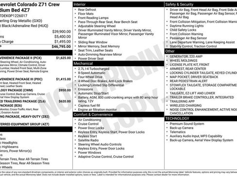 Used 2023 Chevrolet Colorado Z71 w/ Z71 Convenience Package 2 image 34