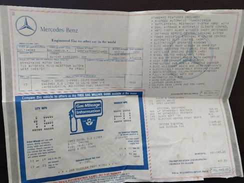 Used 1993 Mercedes-Benz 500 SL image 43