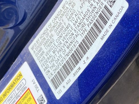 Used 2022 Honda Civic Sport image 9