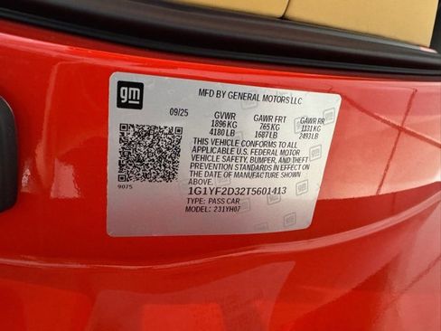 New 2026 Chevrolet Corvette Z06 w/ Z07 Performance Package image 20