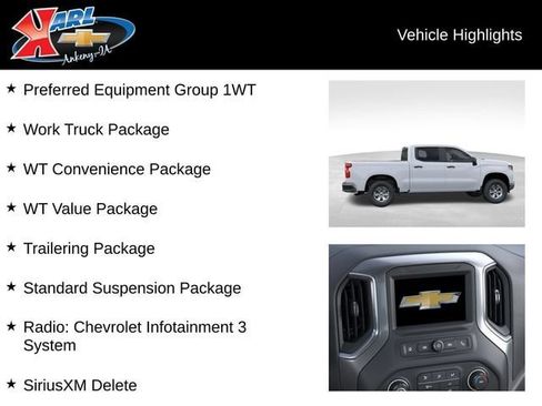 New 2026 Chevrolet Silverado 1500 W/T AWD/4WD image 3