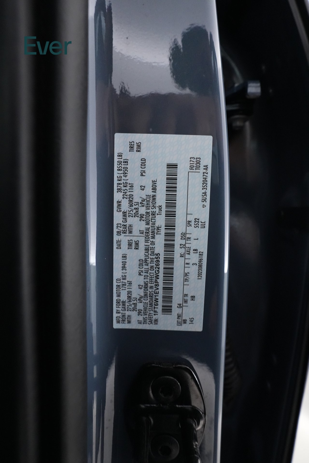 Used 2023 Ford F150 Lightning Lariat w/ Equipment Group 511A High AWD/4WD image 23