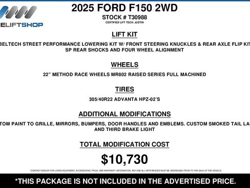 Used 2025 Ford F150 XL w/ Equipment Group 103A High image 2