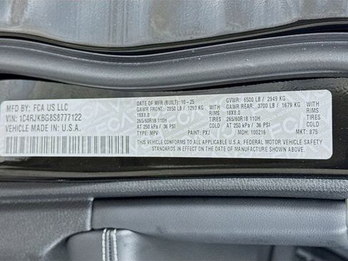 New 2025 Jeep Grand Cherokee L Limited w/ Luxury Tech Group II image 37