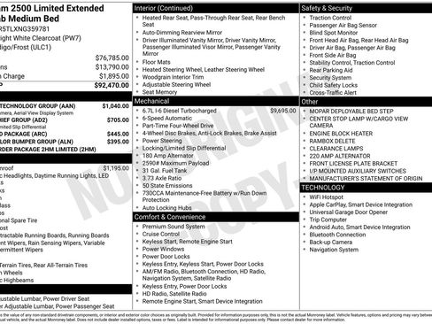 Used 2022 RAM 2500 Limited w/ Towing Technology Group image 21