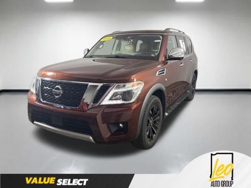 Used 2018 Nissan Armada Platinum w/ Captain Seat Package AWD/4WD image 1