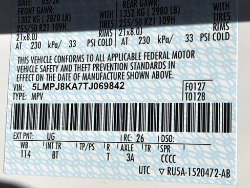 New 2026 Lincoln Nautilus Reserve AWD/4WD image 36