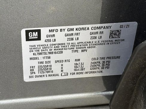Used 2021 Chevrolet TrailBlazer RS w/ Convenience Package FWD image 24