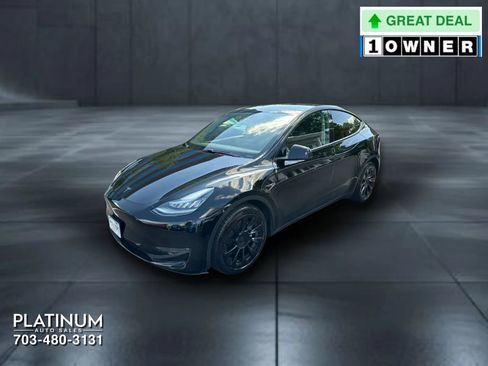 Used 2021 Tesla Model Y Long Range AWD/4WD image 5