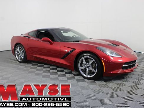 Used 2015 Chevrolet Corvette Stingray Coupe w/ 3LT Preferred Equipment Group RWD image 1
