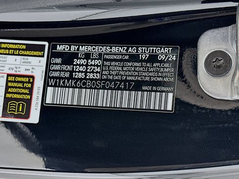Used 2025 Mercedes-Benz CLE 53 AMG 4MATIC Cabriolet image 33