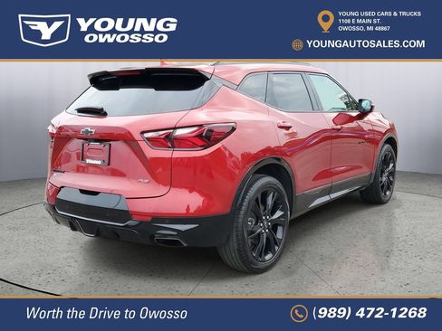 Certified 2021 Chevrolet Blazer RS w/ Enhanced Convenience Package FWD image 3