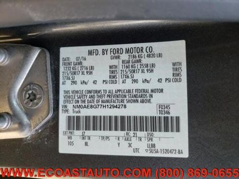 Used 2017 Ford Transit Connect Titanium w/ Titanium Premium Package image 10