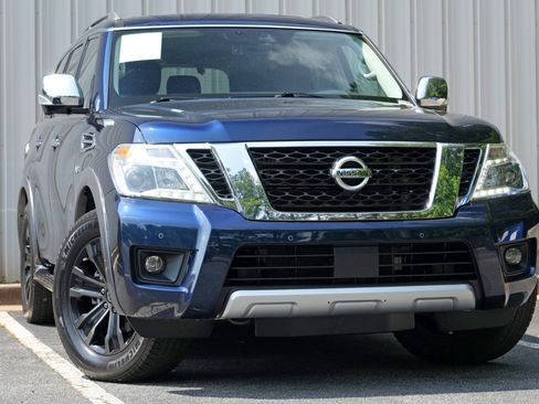 Used 2018 Nissan Armada Platinum w/ Cargo Package RWD image 2