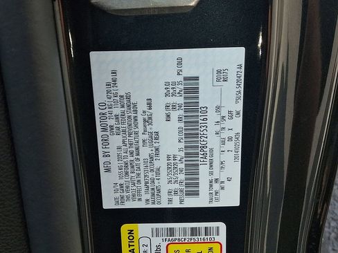 Used 2015 Ford Mustang GT Premium w/ Enhanced Security Package image 27