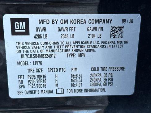 Used 2021 Chevrolet Trax LT image 25