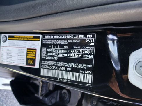 Used 2015 Mercedes-Benz ML 400 4MATIC image 8