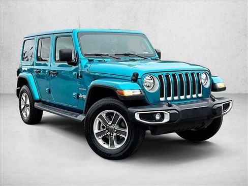 Used 2020 Jeep Wrangler Unlimited Sahara image 12