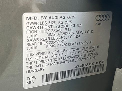 Used 2021 Audi Q3 2.0T Premium Plus w/ Premium Plus Package AWD/4WD image 32