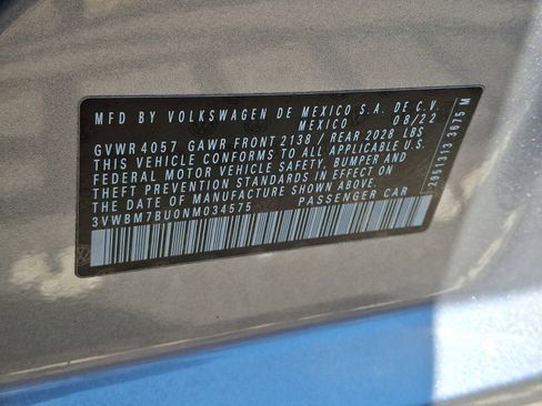 Certified 2022 Volkswagen Jetta Sport FWD image 28