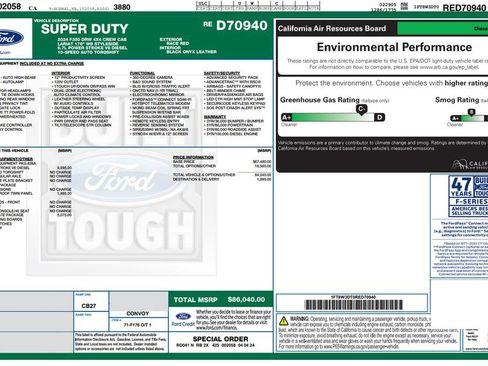 Used 2024 Ford F350 Lariat w/ Lariat Ultimate Package AWD/4WD image 5
