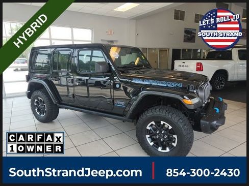 Used 2024 Jeep Wrangler Unlimited Rubicon 4xe AWD/4WD image 1