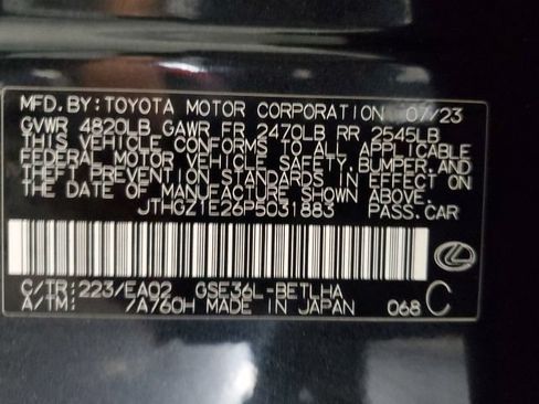 Used 2023 Lexus IS 350 F Sport w/ Memory Package AWD/4WD image 39