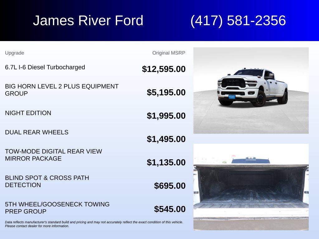 Used 2025 RAM 3500 Big Horn AWD/4WD image 5