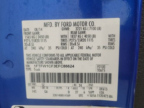 Used 2014 Ford F150 XLT w/ Equipment Group 302A Luxury RWD image 33