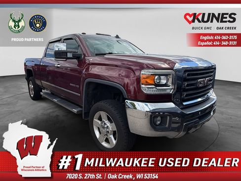 Used 2016 GMC Sierra 2500 SLT w/ Duramax Plus Package AWD/4WD image 1