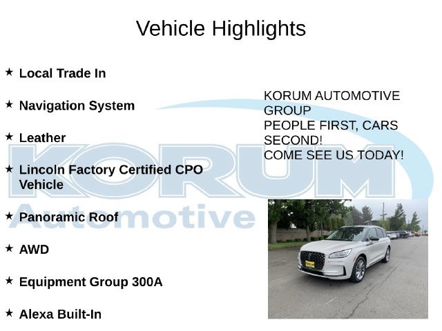 Certified 2024 Lincoln Corsair Grand Touring AWD/4WD image 4