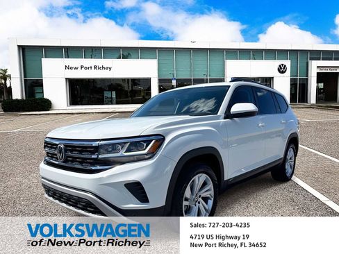 Certified 2023 Volkswagen Atlas SE w/ Panoramic Sunroof Package FWD image 1