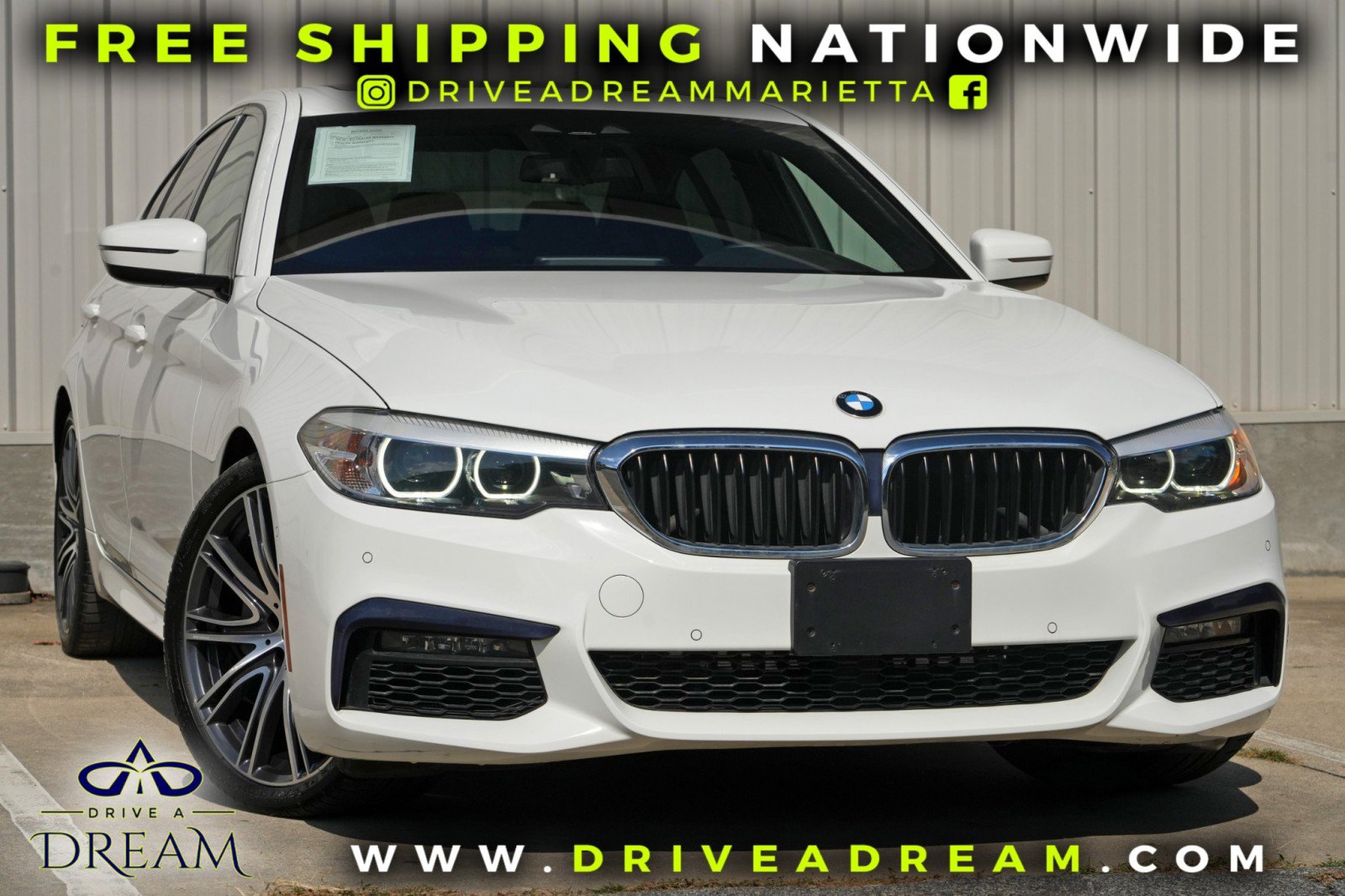 Used 2019 BMW 540i w/ M Sport Package RWD image 2