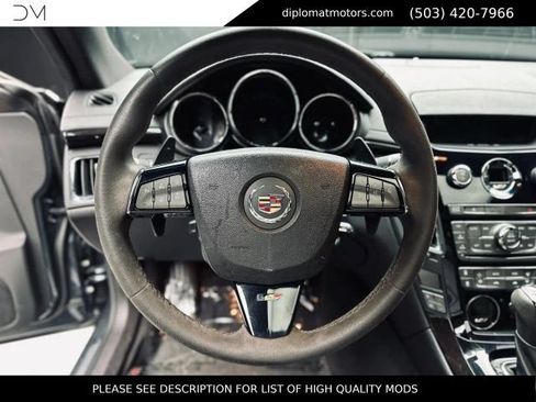 Used 2012 Cadillac CTS V w/ Wood Trim Package RWD image 24