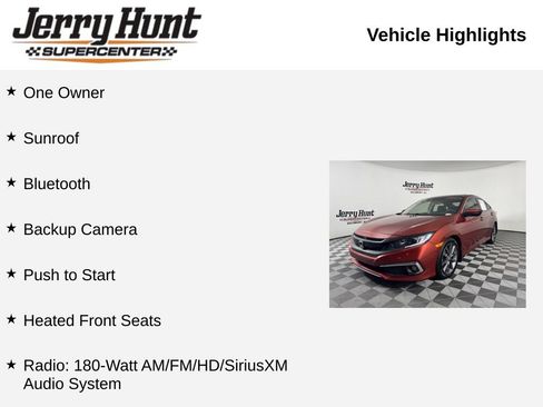 Used 2019 Honda Civic EX image 10