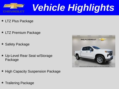 Certified 2022 Chevrolet Silverado 1500 LTZ w/ LTZ Premium Package RWD image 3