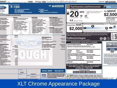 Used 2021 Ford F150 XLT w/ Equipment Group 301A Mid image 5