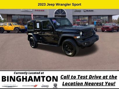 Used 2023 Jeep Wrangler Unlimited Sport