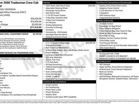 New 2025 RAM 3500 Tradesman image 19