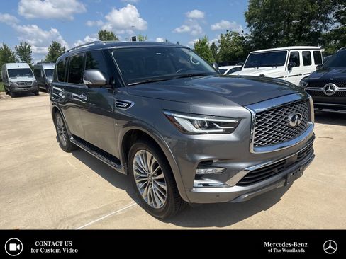 Used 2019 INFINITI QX80 Luxe w/ 22" Wheel Package AWD/4WD image 1